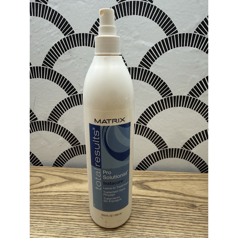 Matrix Total Results Pro Solutionist Insta-Cure Leave In Treatment 16.9oz PHOTOS